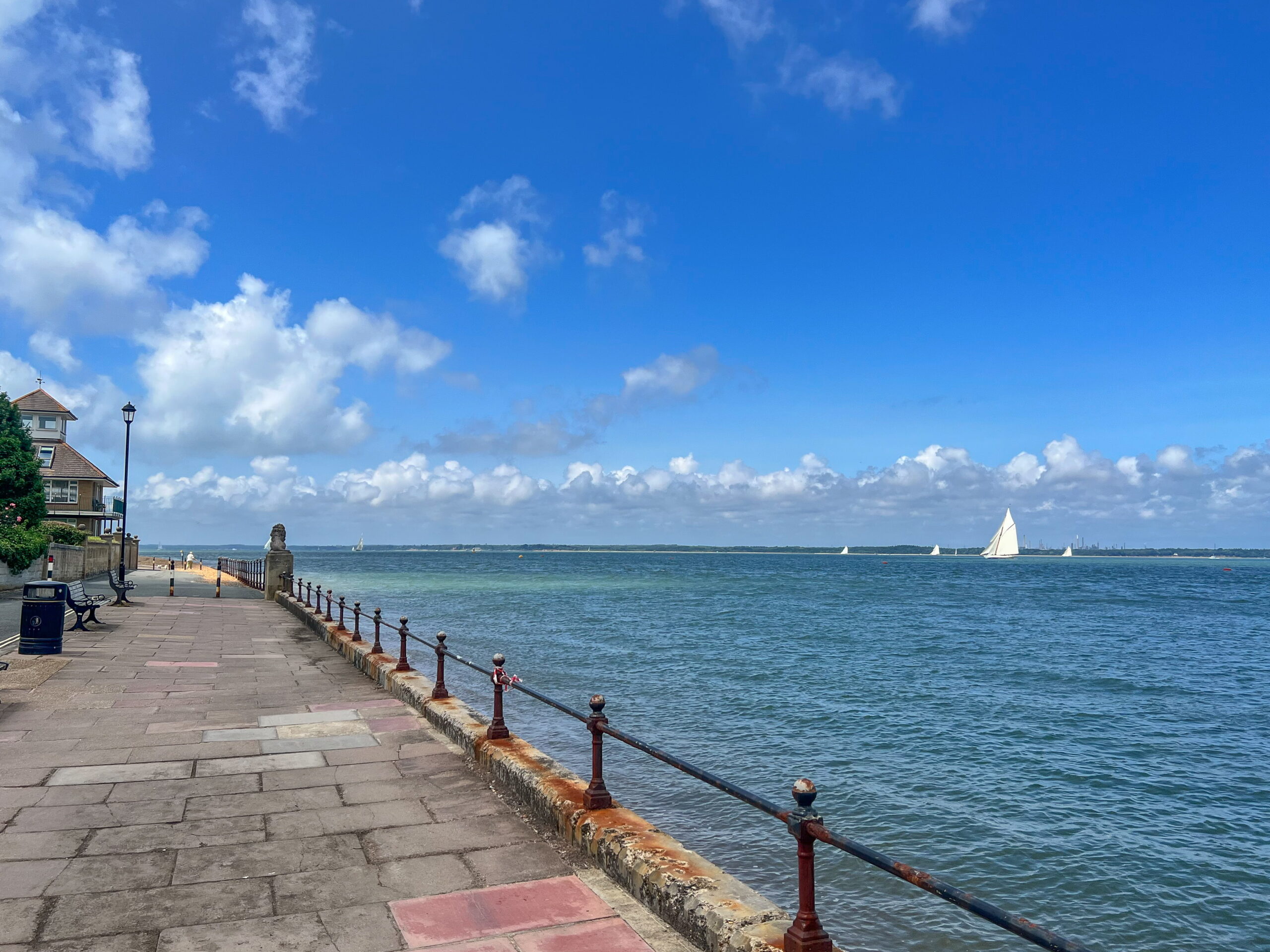 Sailing in Cowes, Isle of Wight