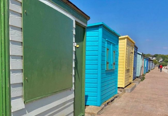 St Helens beach hut Isle of Wight