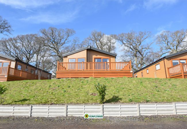  Rural getaway 2 bed holiday lodge Roebeck Country Park