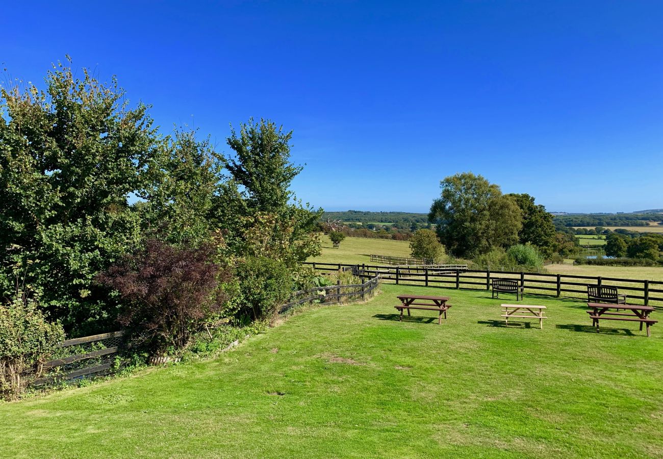Farm Accommodation, Little Upton Farm,  Isle of Wight with stunning views