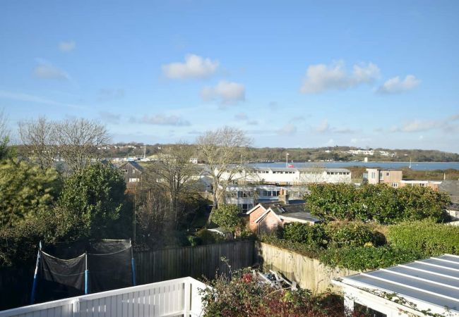 The Cottage Holiday Home view of Bembridge Harbour from the bedroom window.