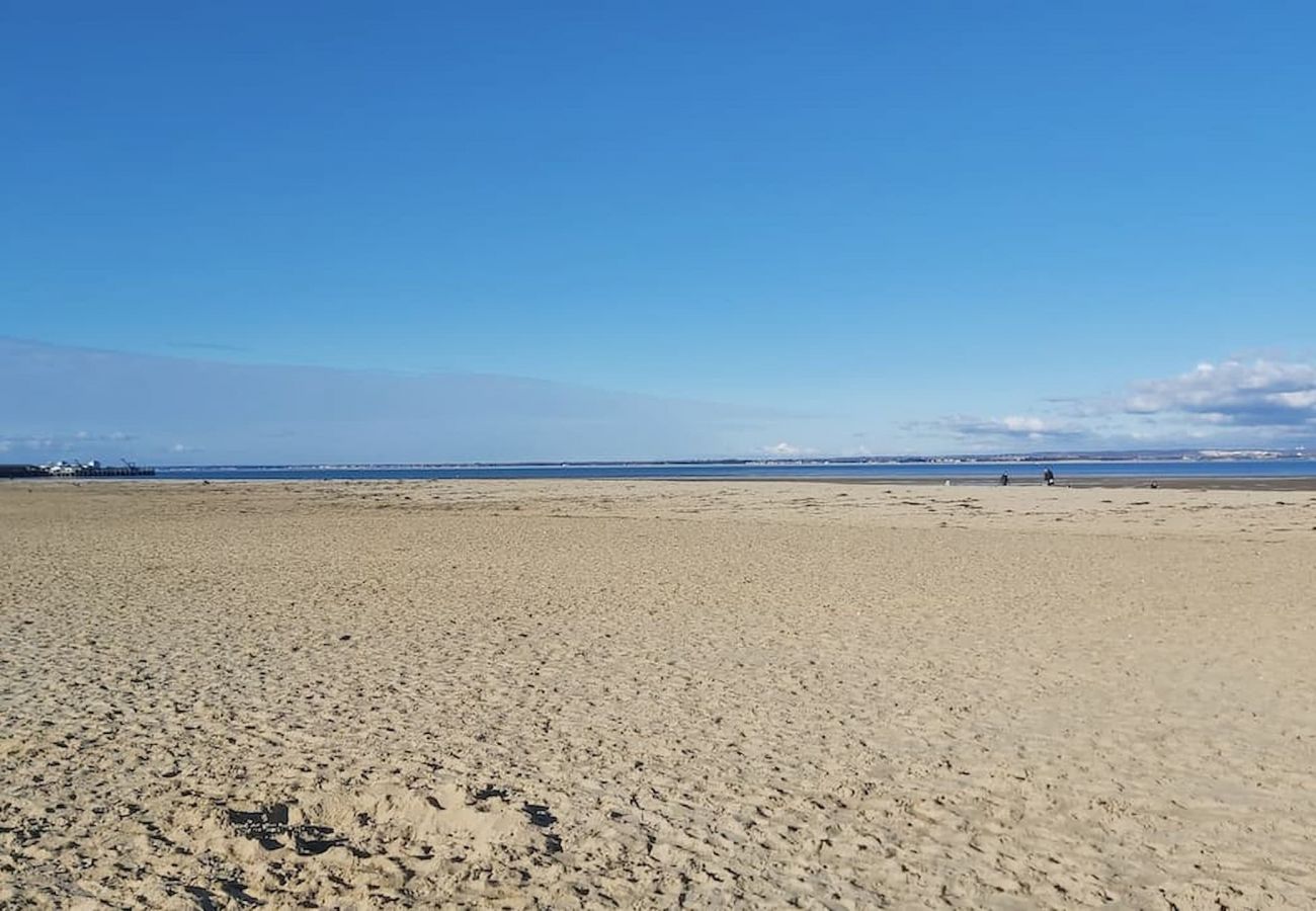 Golden sands at Ryde Beach, Isle of Wight