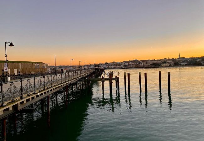 Ryde Pier at sunset.