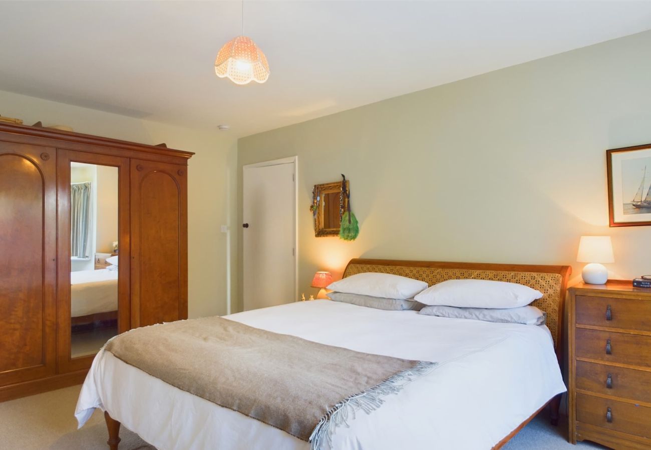 1 of 4 bedrooms at this luxury coastal retreat sleeping 8 guests in Seaview, Isle of Wight