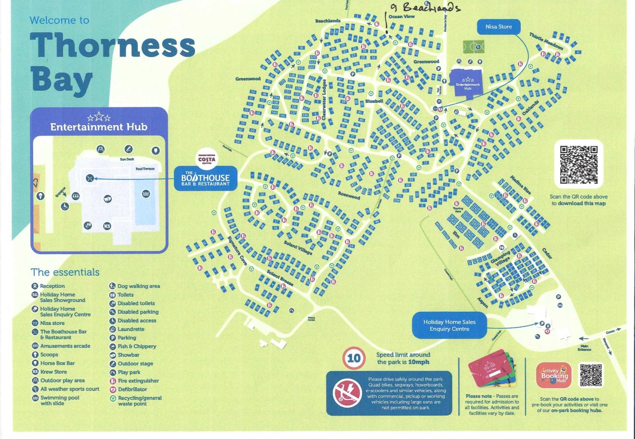 Mobile home in Great Thorness - Beachlands Family Retreat at Thorness Bay
