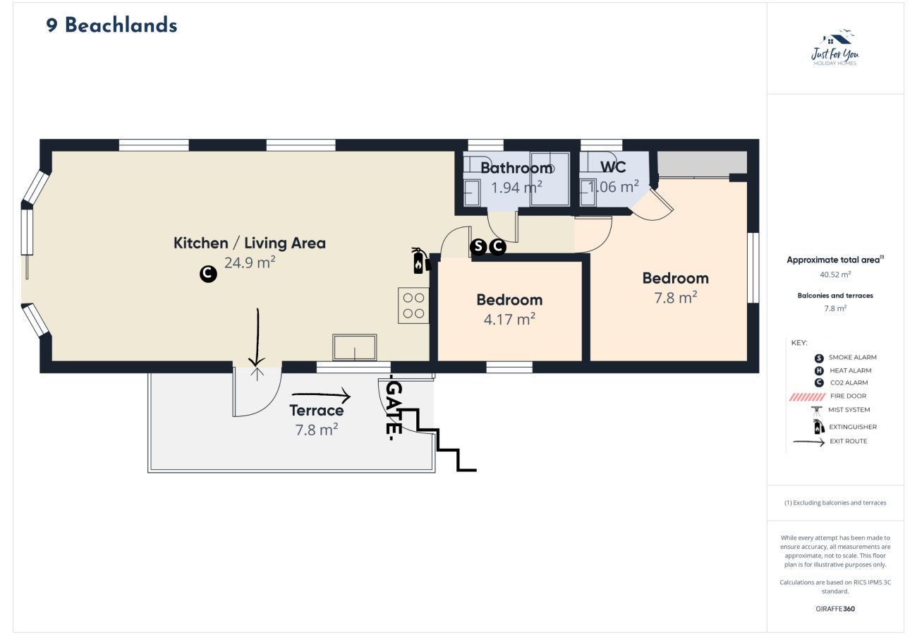 Family holiday lodge, Thorness Bay, Isle of Wight